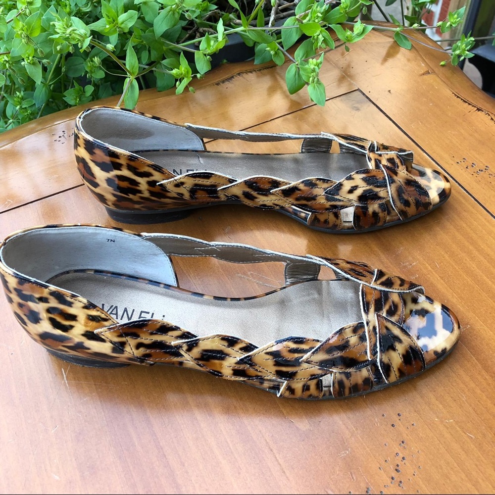 Vaneli Andi Flat Leopard Shoes - Picture 2 of 5